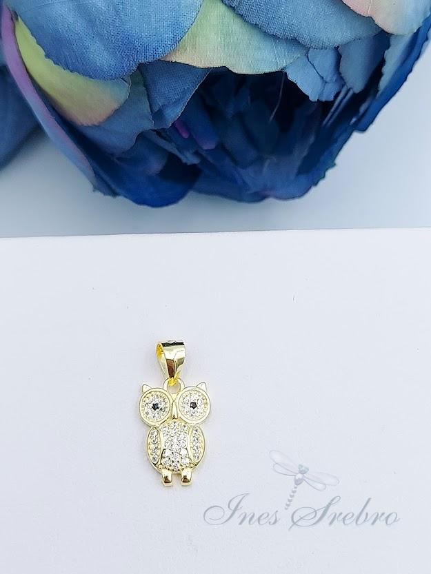 1004 pozłacany wisiorek