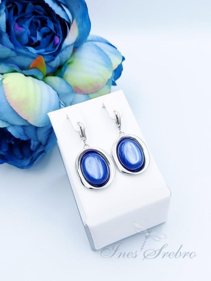 jk 1000 kobalt kolczyki