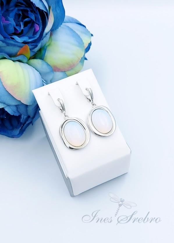 jk 1000 opal kolczyki