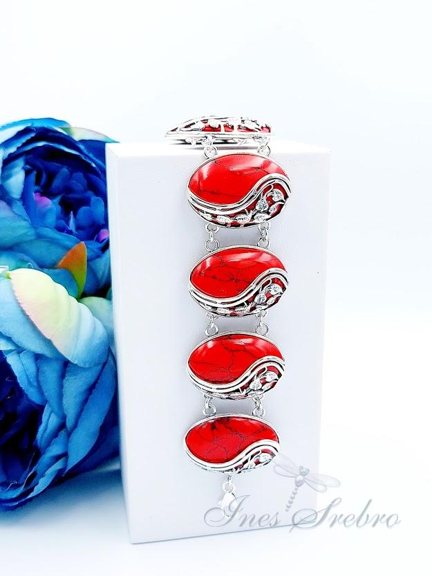 jk 1001 koral bransoletka