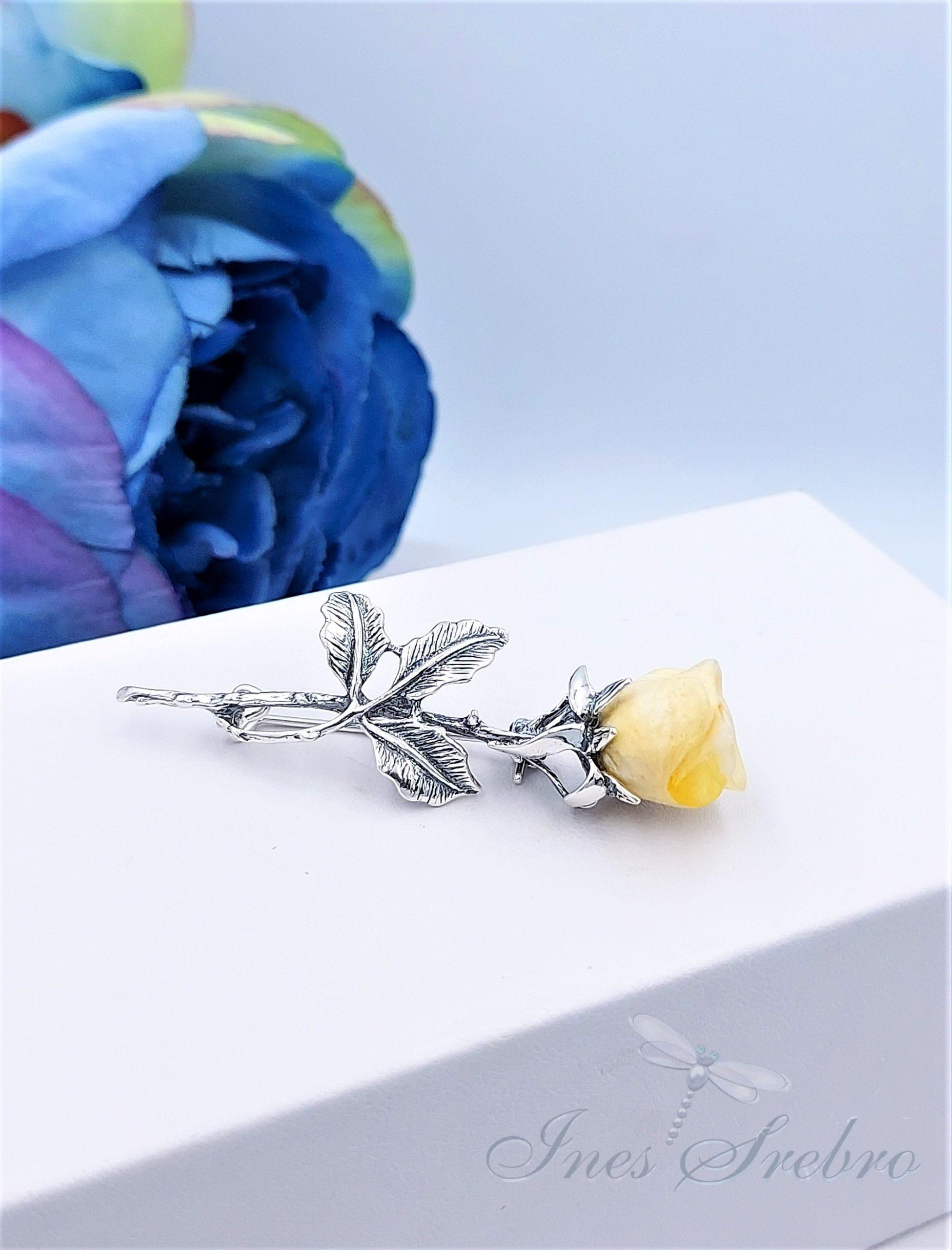 Ln 8000 róża mleczny bursztyn