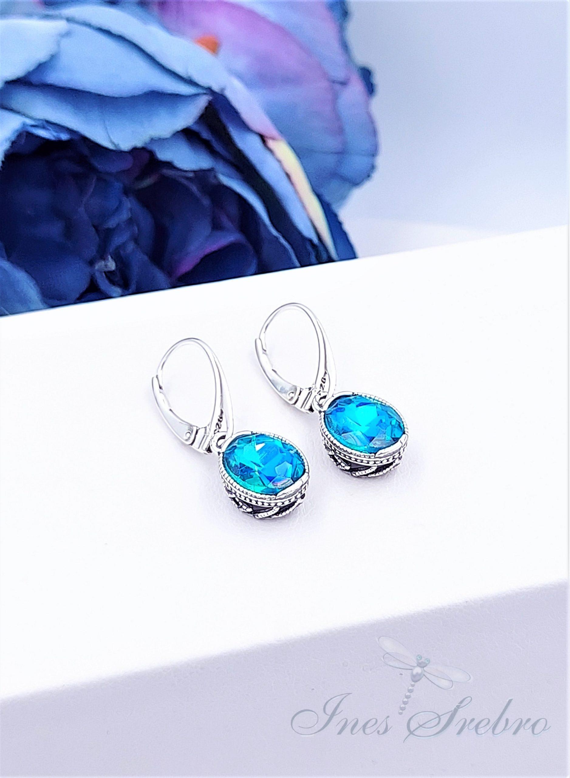 2021 aquamarine ab kolczyki